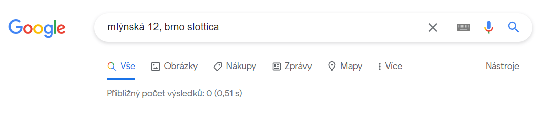 google, vyhledávání, casino, mlýnská 12, Brno