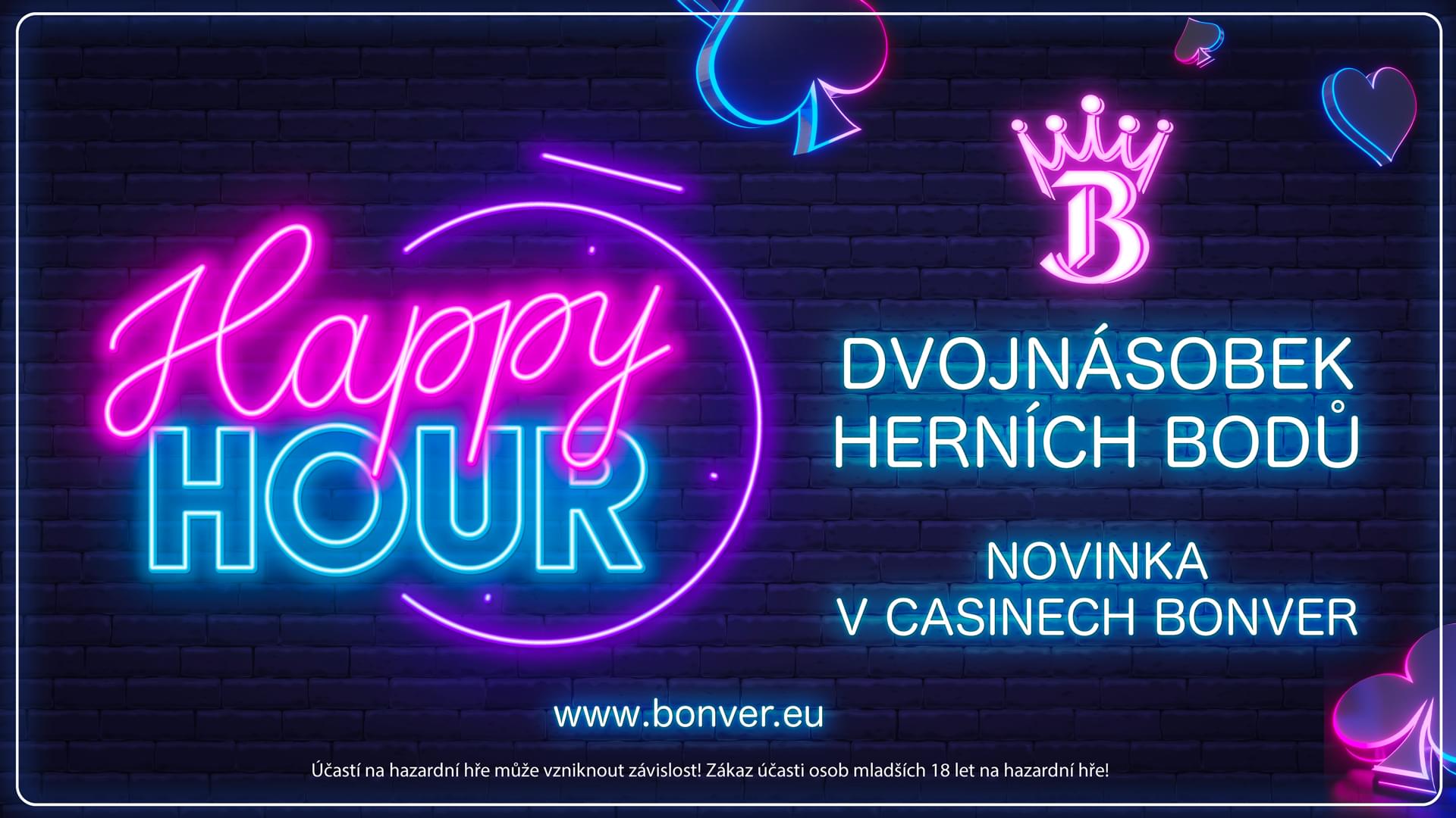 Happy Hour v Casinech a Clubech Bonver