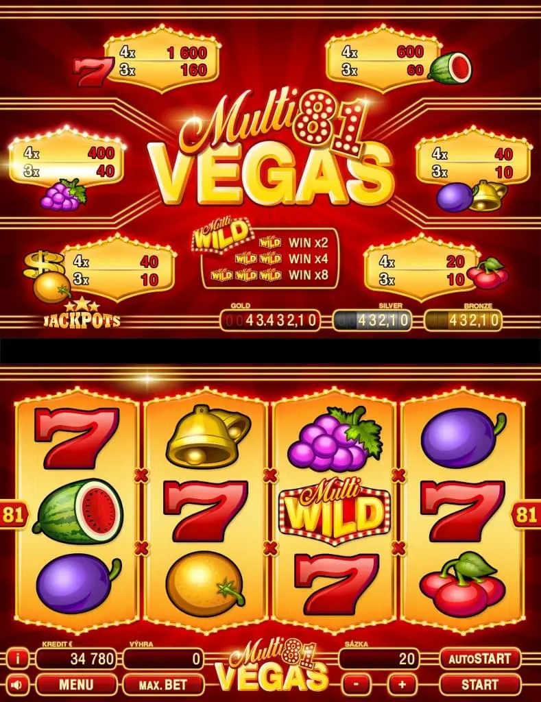 Multi Vegas 81 od výrobce KAJOT