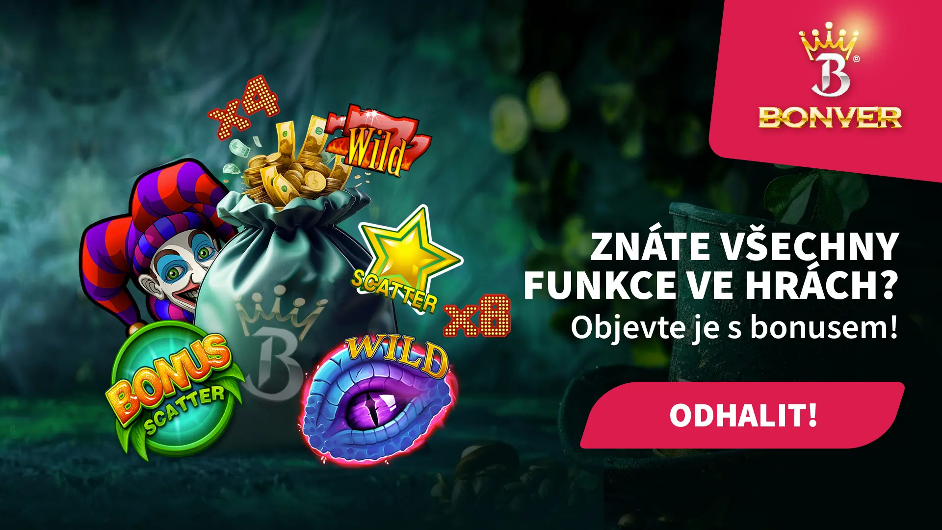 Znáte speciální symboly, funkce a bonusovky ve hrách?