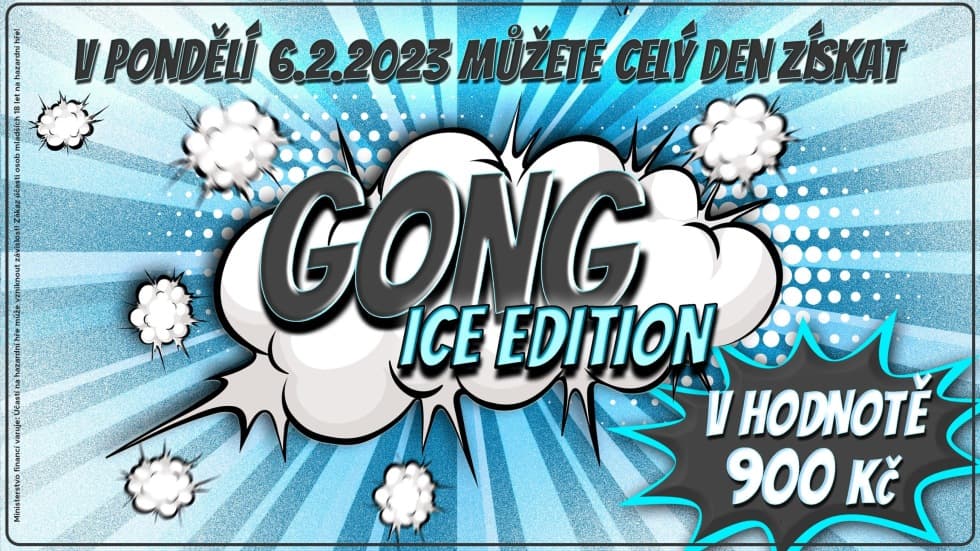 ICE GONG se zvýšenou hodnotou!
