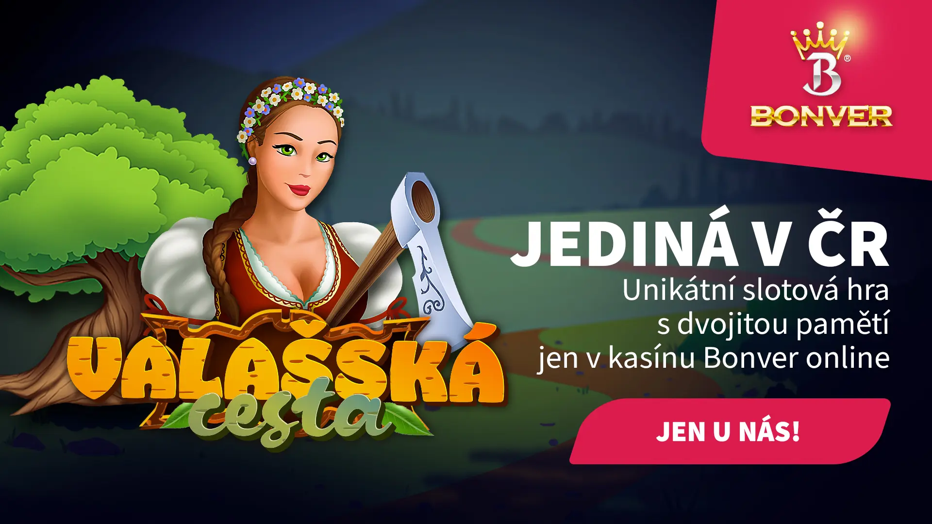 Valašská cesta: Exkluzivka pouze na našem online casinu!
