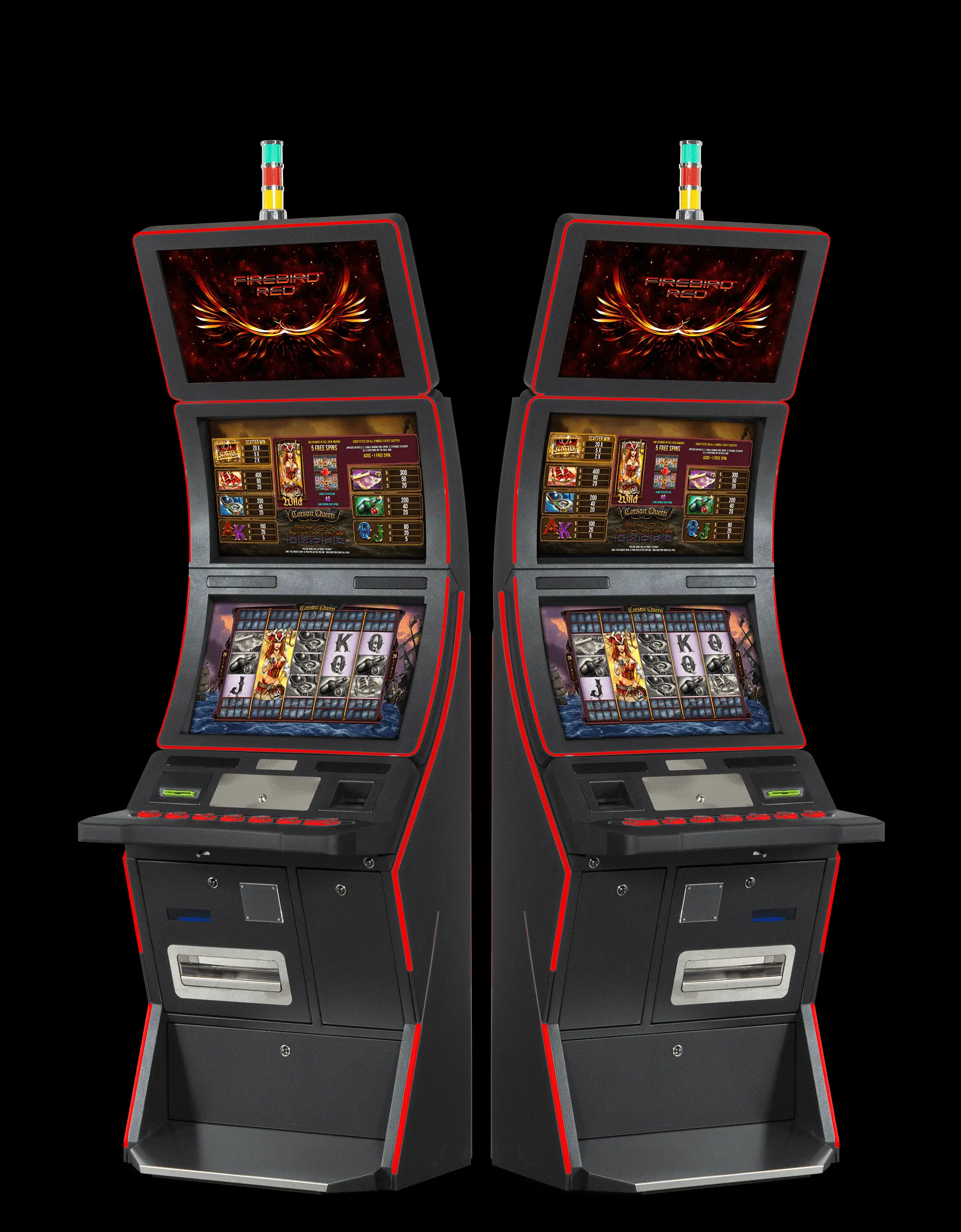 vyherni automaty, nová herní zařízení Firebird Red