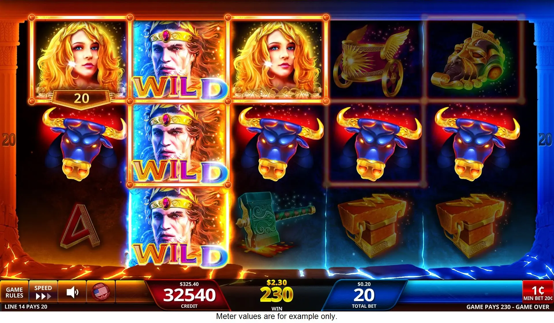 Hephaestus Cash Eruption screenshot