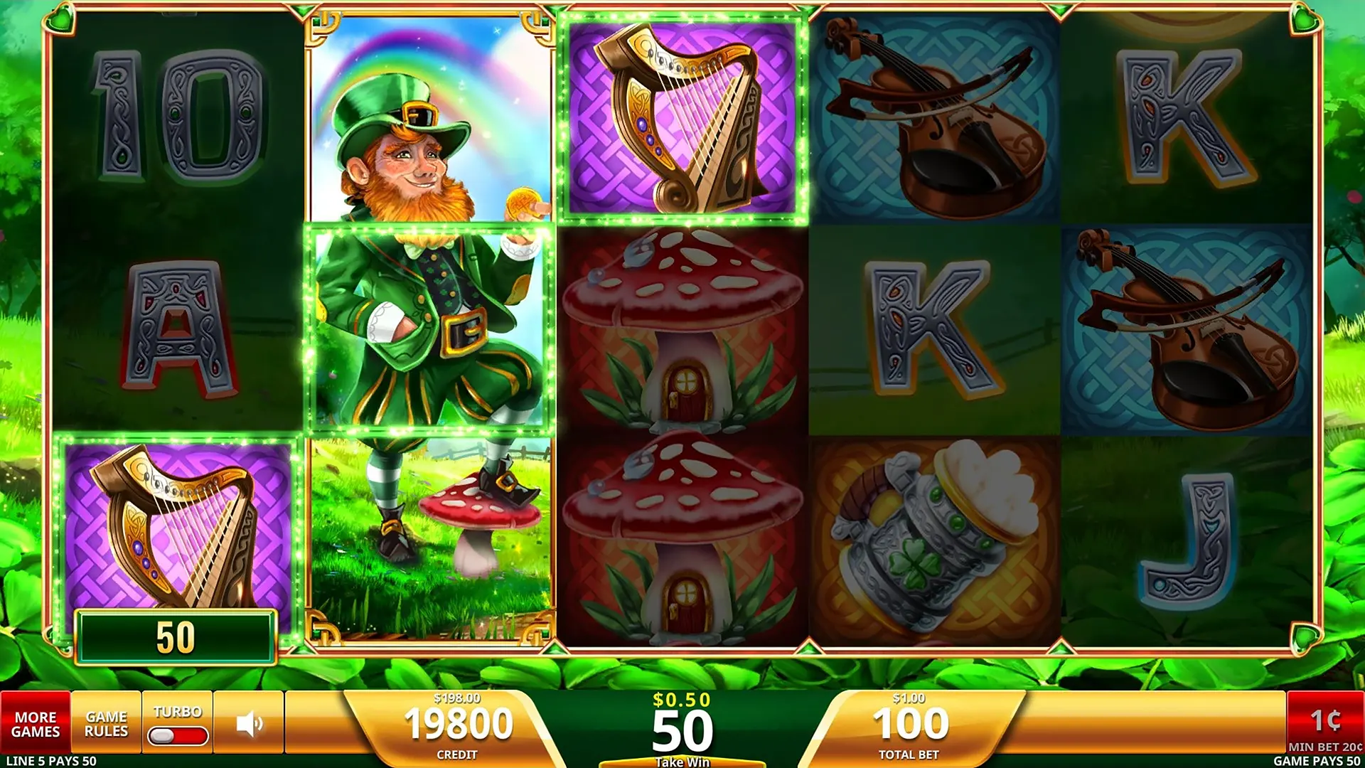 Power Coins Leprechaun screenshot