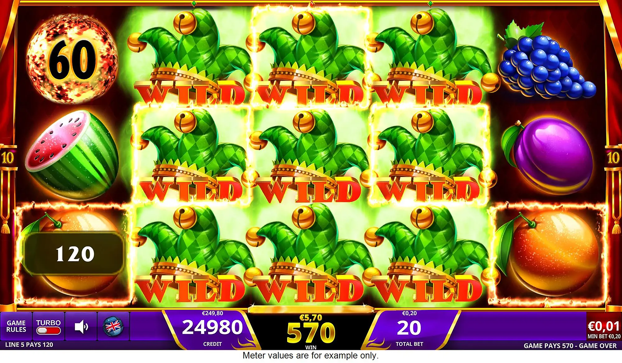 Red Hot Joker Cash Eruption screenshot