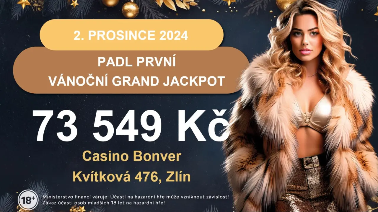 Štědrý začátek Vánočního Grand Jackpotu!