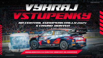 Vyhráli jste vstupenky na Central European Rally?