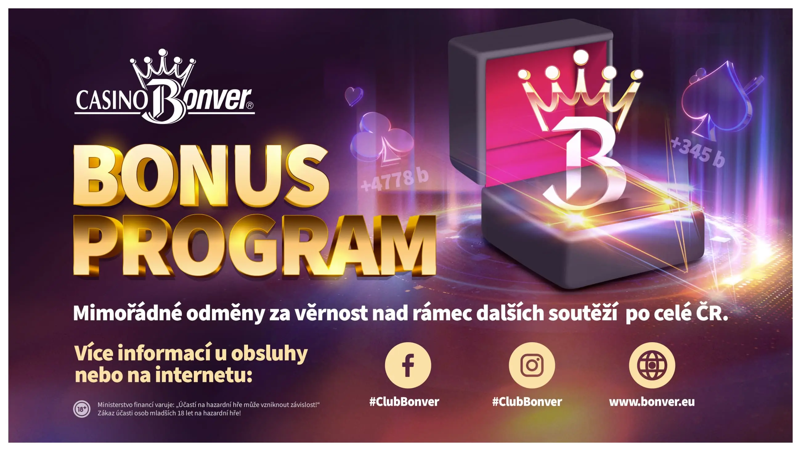 BONVER BONUS PROGRAM slaví 4 roky!