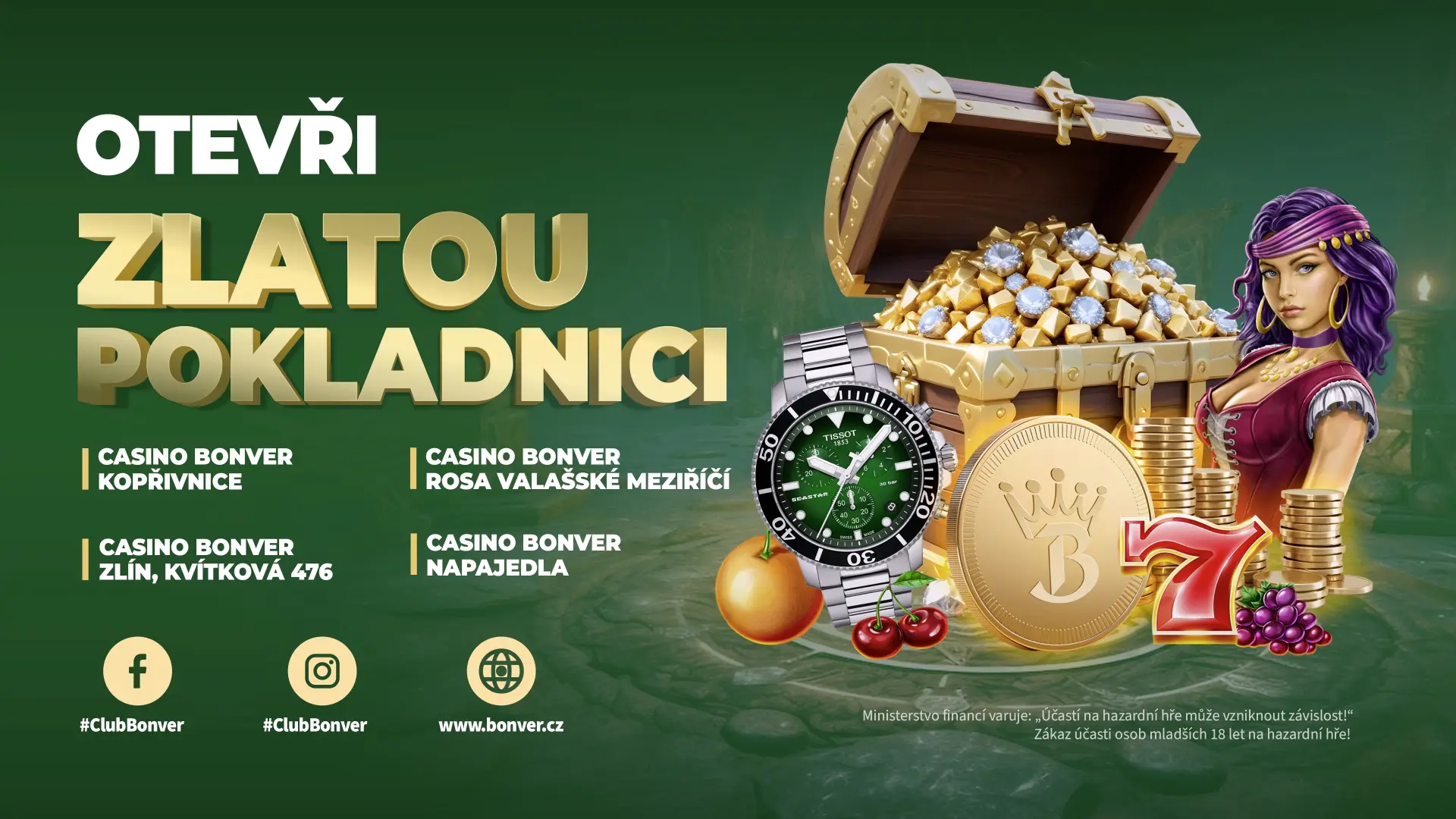 Poslední šance vyhrát luxusní hodinky Tissot!